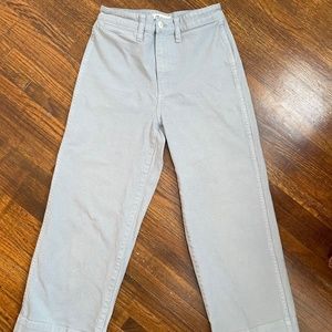 Madewell Highwaisted Emmett Wide Leg Pant